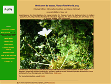 Tablet Screenshot of floraoftheworld.org